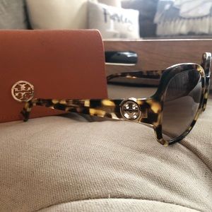 Tory Burch Sunglasses + case